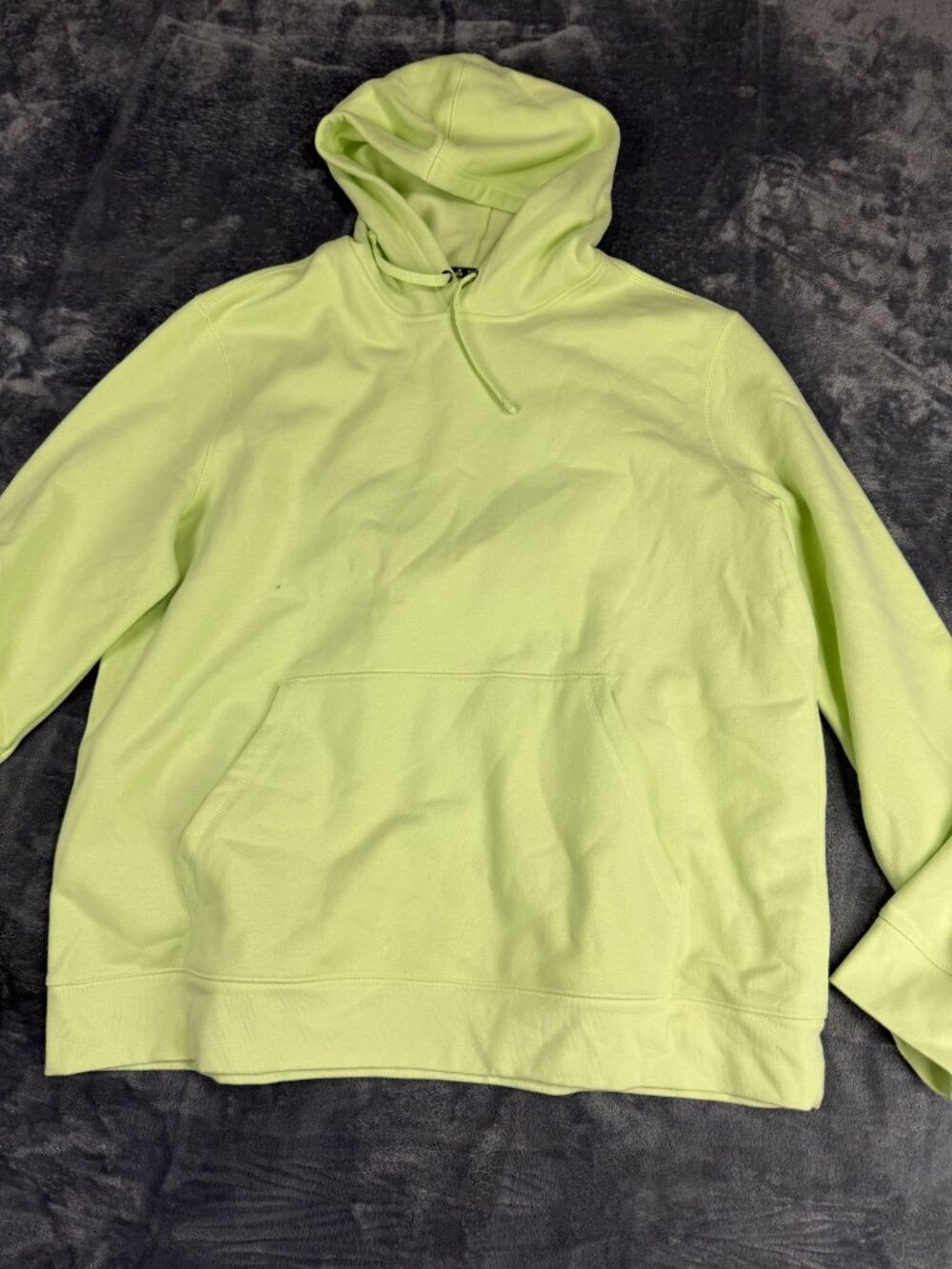Tek Gear Mens Light Green Ultrasoft Fleece Pullover Hoodie XXL
